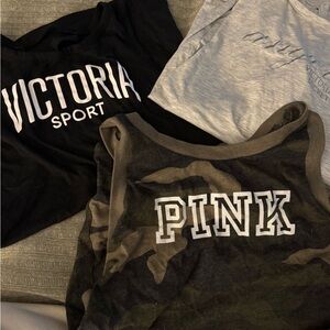 Victoria Sport and Pink Tank Tops bundle of 3